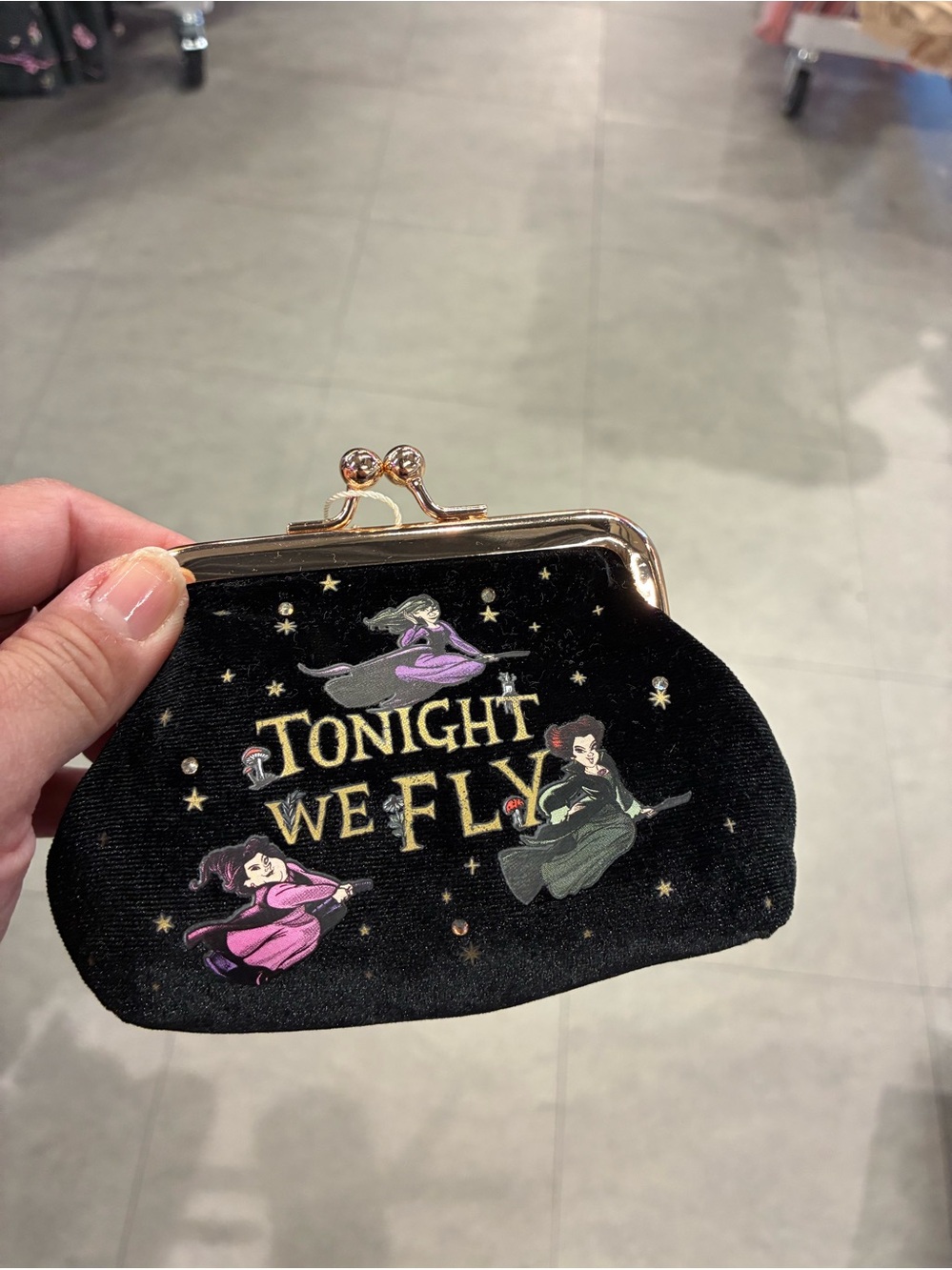 Disney's Hocus Pocus Clasp Coin Wallet